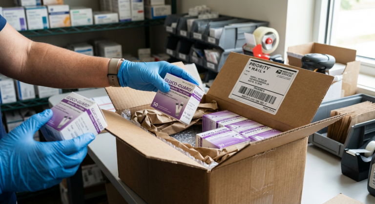 sealed diabetic test strip boxes